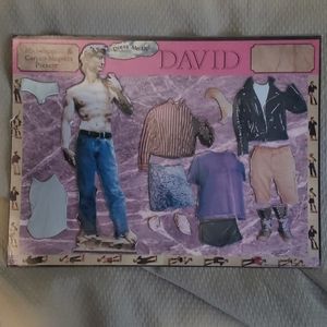 Vintage Caryco Magnets 1992 - David - Dress Me Up